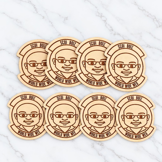 Custom Wooden Coasters