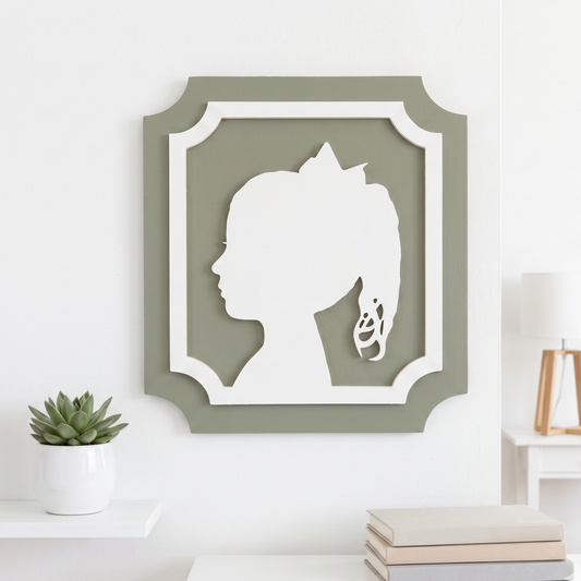 Portrait Silhouette, Child