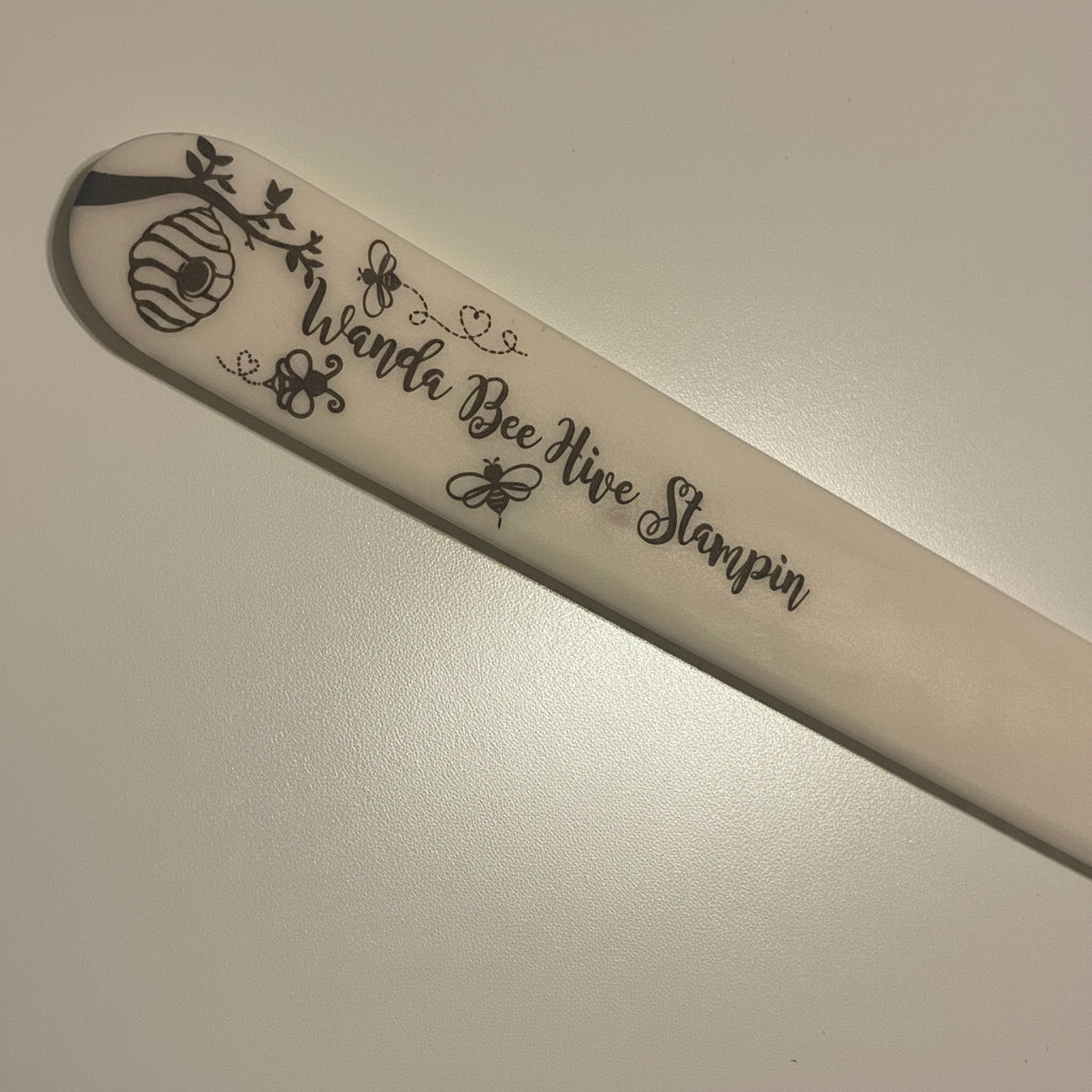 Personalized Bone Folder Bee