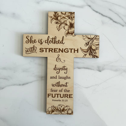 Cross, She Is Clothed image 1