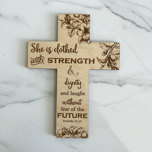 Cross, She Is Clothed image 1
