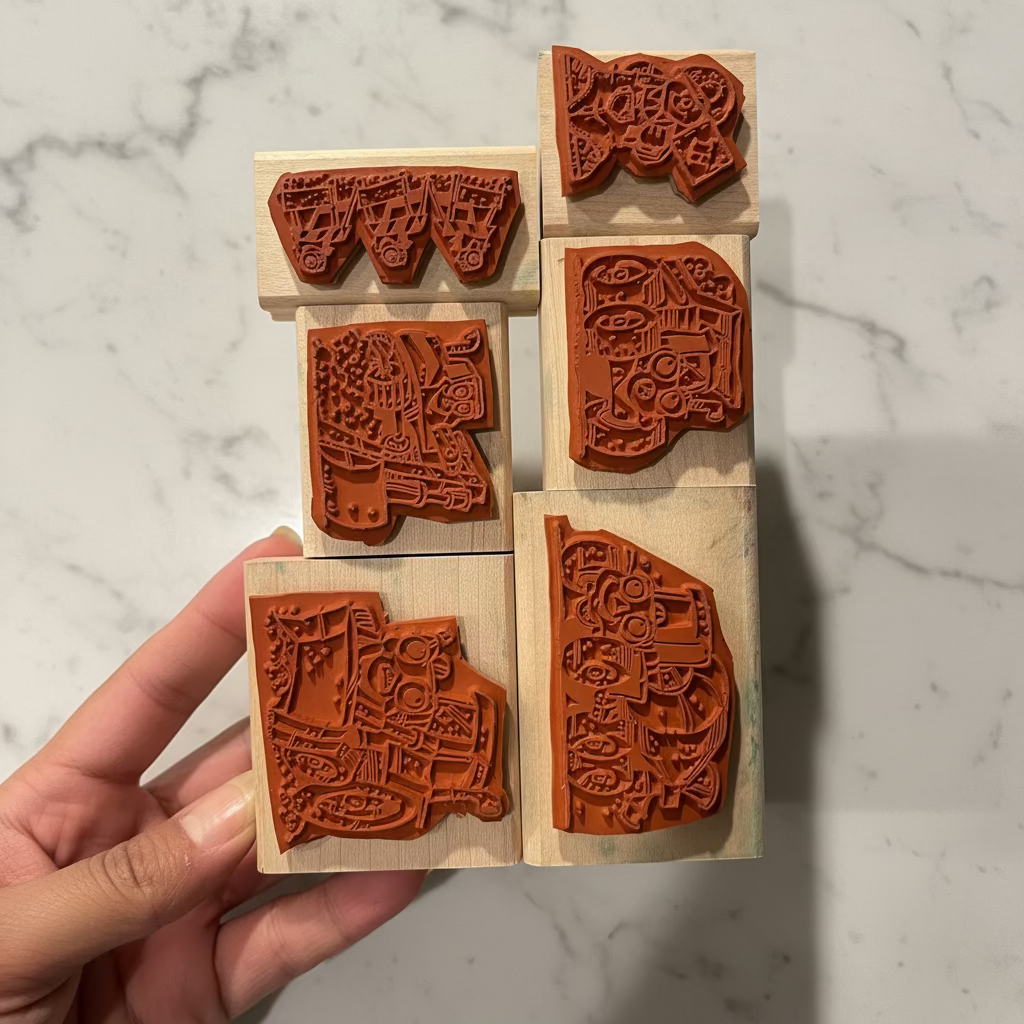 Little Trucks Stamp Set
