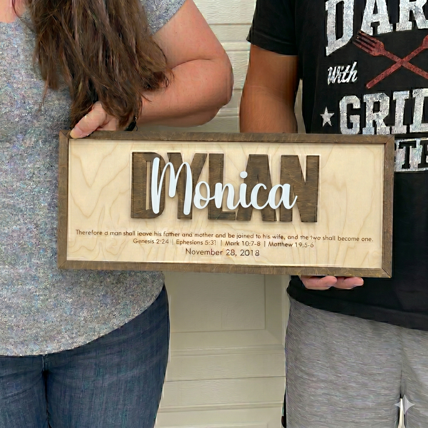 Marriage Scripture with Two-Names